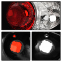 Acura RSX 02-04 Euro Style Tail Lights - Black Spyder Auto