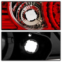 Acura RSX 02-04 LED Tail Lights - Red Clear Spyder Auto
