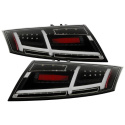 Audi TT 07-12 LED Tail Lights - Black Spyder Auto