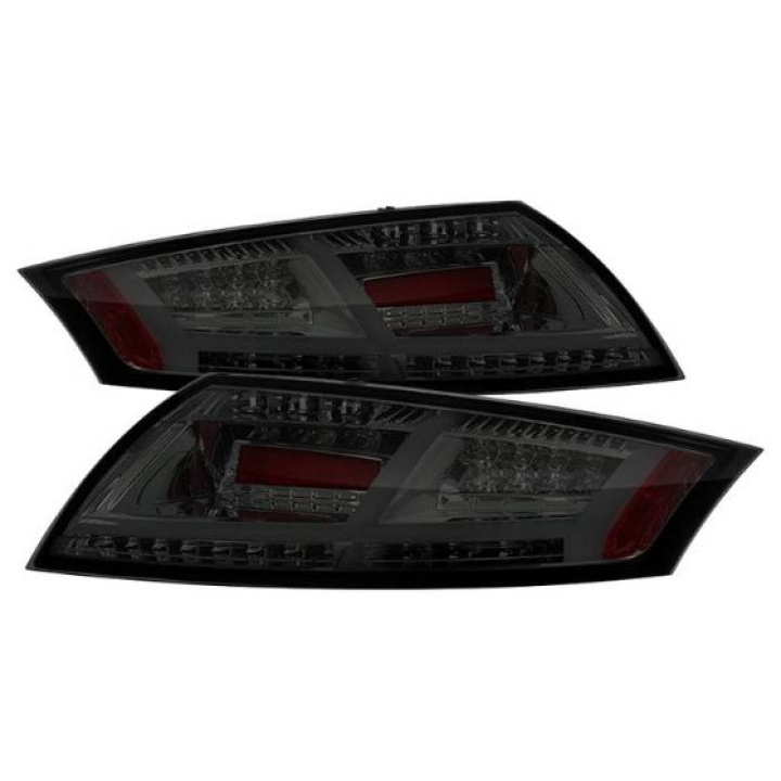 Audi TT 07-12 LED Tail Lights - Smoke Spyder Auto in the group Select car model / Audi / TT (8J) 2006-2014 & TT (8S) 2014+ / Styling / Lights at DDESIGN Scandinavia AB (ALT-YD-ATT07-LED-SM)