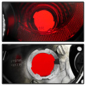 Audi TT 00-06 Euro Style Tail Lights - Black Spyder Auto