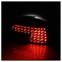 BMW E38 7-Series 95-01 LED Tail Lights - Red Clear Spyder Auto