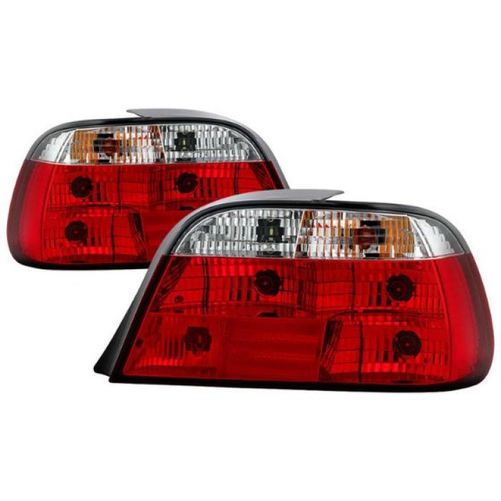 BMW E38 7-Series 95-01 Crystal Tail Lights - Red Clear Spyder Auto in the group Select car model / BMW / 7-series (E38) 94-01 / Styling at DDESIGN Scandinavia AB (ALT-YD-BE3895-RC)