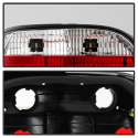 BMW E38 7-Series 95-01 Crystal Tail Lights - Red Clear Spyder Auto