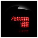 BMW E39 5-Series 97-00 LED Tail Lights - Red Clear Spyder Auto