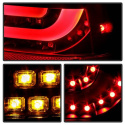 BMW E46 00-03 2Dr Coupe ( Will Not Fit Convertible ) Light Bar LED Tail Lights - Black Spyder Auto