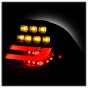 BMW E46 3-Series 04-06 2Dr Light Bar Style LED Tail Lights - Black Spyder Auto