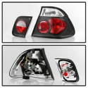 BMW E46 3-Series 99-01 4Dr Euro Style Tail Lights- Black Spyder Auto