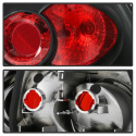 BMW E46 3-Series 99-01 4Dr Euro Style Tail Lights- Black Spyder Auto