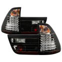 BMW E53 X5 00-06 4PCS LED Tail Lights - Black Spyder Auto