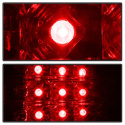 BMW E53 X5 00-06 4PCS LED Tail Lights - Black Spyder Auto