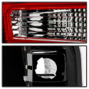 BMW E53 X5 00-06 4PCS LED Tail Lights - Red Clear Spyder Auto
