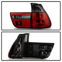 BMW E53 X5 00-06 4PCS Euro Style Tail Lights- Red Smoke Spyder Auto