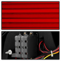 BMW E90 3-Series 06-08 4Dr LED Tail Lights - Red Smoke Spyder Auto