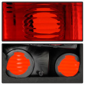BMW E90 3-Series 06-08 4Dr LED Tail Lights - Red Smoke Spyder Auto