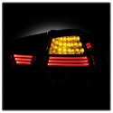 BMW E90 3-Series 06-08 4Dr LED Tail Lights - Red Smoke Spyder Auto