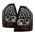 Chrysler 300C 05-07 LED Tail Lights - Black Spyder Auto
