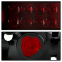 Chrysler 300C 05-07 LED Tail Lights - Black Spyder Auto