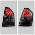 Chrysler 300C 05-07 LED Tail Lights - Smoke Spyder Auto