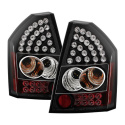 Chrysler 300C 08-10 LED Tail Lights - Black Spyder Auto