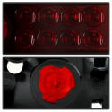 Chrysler 300C 08-10 LED Tail Lights - Black Spyder Auto