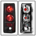 Chevy Astro / Safari 85-05 Euro Style Tail Lights - Black Spyder Auto