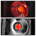 Chevy Astro / Safari 85-05 Euro Style Tail Lights - Black Spyder Auto