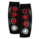 Chevy Avalanche 02-06 Euro Style Tail Lights - Black Spyder Auto