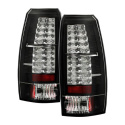 Chevy Avalanche 07-13 LED Tail Lights - Black Spyder Auto