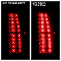 Chevy Avalanche 07-13 LED Tail Lights - Red Clear Spyder Auto