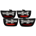 Chevy Camaro 10-13 LED Tail Lights - Black Spyder Auto