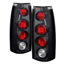 Chevy C/K Series 1500/2500/3500 88-98 Euro Style Tail Lights - Black Spyder Auto