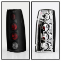 Chevy C/K Series 1500/2500/3500 88-98 Euro Style Tail Lights - Black Smoke Spyder Auto