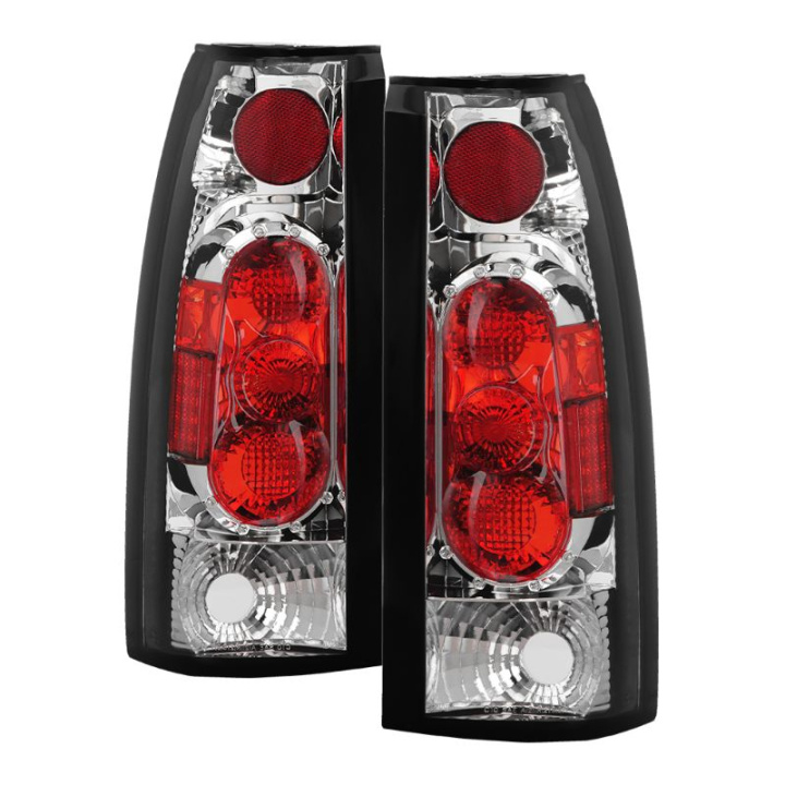 Chevy C/K Series 1500/2500/3500 88-98 Euro Style Tail Lights - Chrome Spyder Auto in the group Select car model at DDESIGN Scandinavia AB (ALT-YD-CCK88-C)