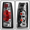 Chevy C/K Series 1500/2500/3500 88-98 Euro Style Tail Lights - Chrome Spyder Auto