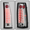 Chevy C/K Series 1500/2500/3500 88-98 LED Tail Lights - Chrome Spyder Auto