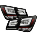 Chevy Cruze 2011-2014 Light Bar LED Tail Lights - Black Spyder Auto