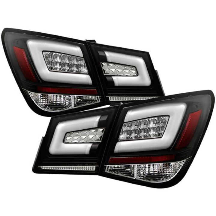 Chevy Cruze 2011-2014 Light Bar LED Tail Lights - Black Spyder Auto in the group Select car model / Chevrolet / Other models & Engines at DDESIGN Scandinavia AB (ALT-YD-CCRZ11-LBLED-BK)