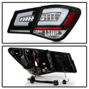Chevy Cruze 2011-2014 Light Bar LED Tail Lights - Black Spyder Auto