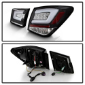 Chevy Cruze 2011-2014 Light Bar LED Tail Lights - Black Spyder Auto