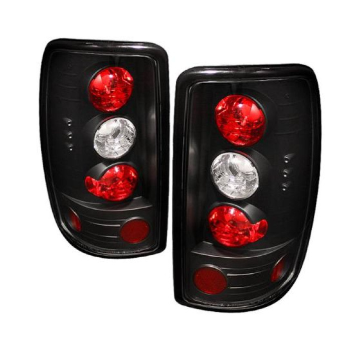 Chevy Suburban/Tahoe 00-06 / GMC Yukon/ Yukon Denali 00-06 (Barn Door only) Euro Style Tail Lights - Black Spyder Auto in the group Select car model / Chevrolet / Tahoe / Styling at DDESIGN Scandinavia AB (ALT-YD-CD00-BD-BK)