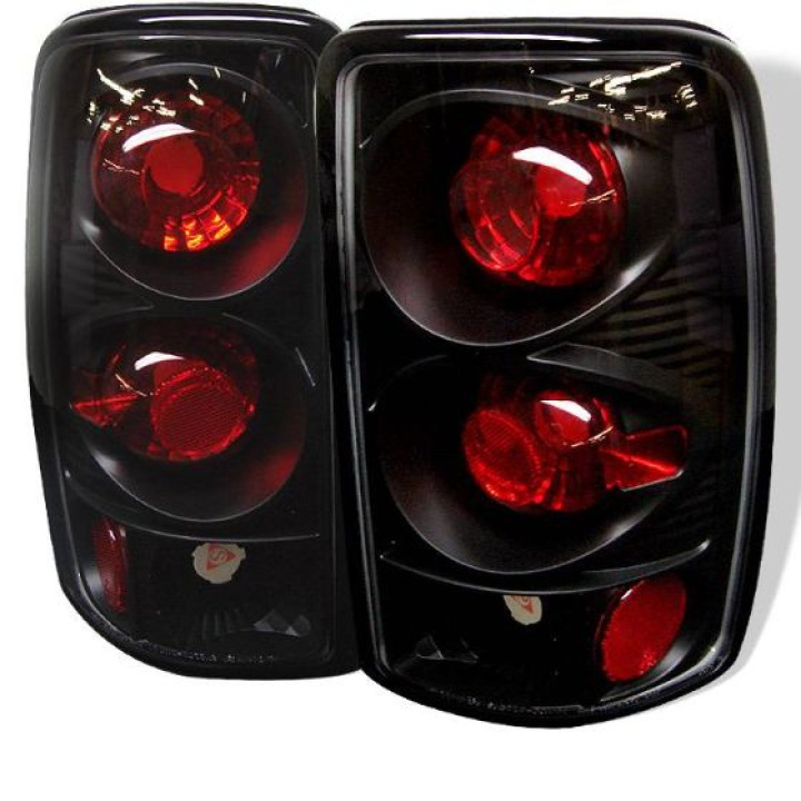 Chevy Suburban/Tahoe 1500/2500 00-06 Euro Style Tail Lights - Black Spyder Auto in the group Select car model / Chevrolet / Tahoe / Styling at DDESIGN Scandinavia AB (ALT-YD-CD00-BK)
