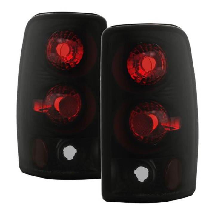 Chevy Suburban/Tahoe 1500/2500 00-06 Euro Style Tail Lights - Black Smoke Spyder Auto in the group Select car model / Chevrolet / Tahoe / Styling at DDESIGN Scandinavia AB (ALT-YD-CD00-BSM)