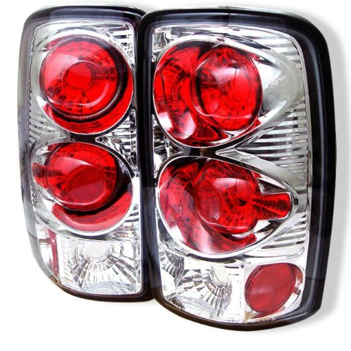 Chevy Suburban/Tahoe 1500/2500 00-06 Euro Style Tail Lights - Chrome Spyder Auto in the group Select car model / Chevrolet / Tahoe / Styling at DDESIGN Scandinavia AB (ALT-YD-CD00-C)