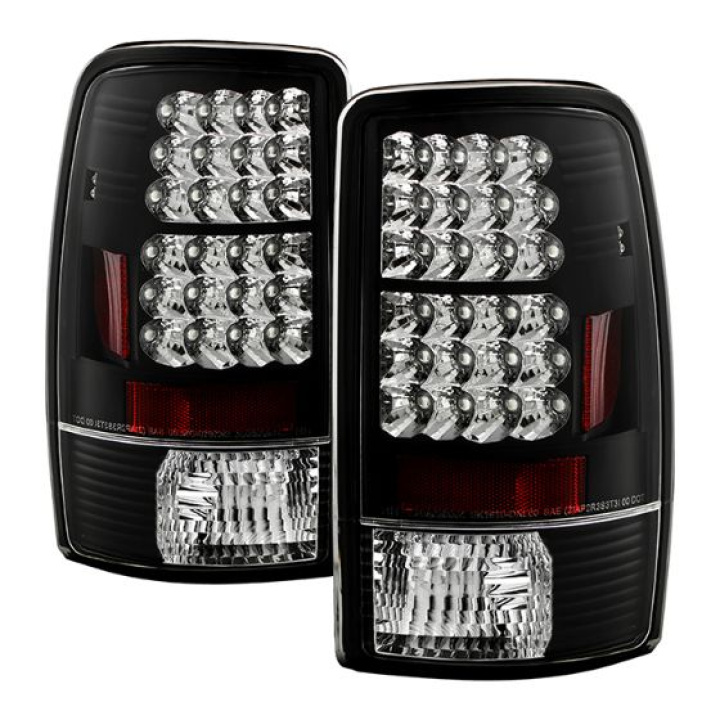 Chevy Suburban/Tahoe 1500/2500 00-06 LED Tail Lights - Black Spyder Auto in the group Select car model / Chevrolet / Tahoe / Styling at DDESIGN Scandinavia AB (ALT-YD-CD00-LED-BK)