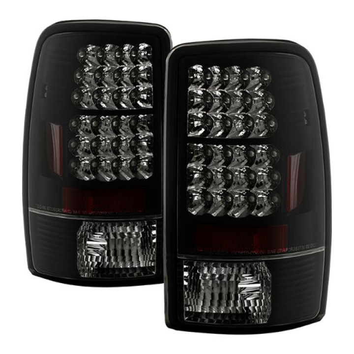 Chevy Suburban/Tahoe 1500/2500 00-06 LED Tail Lights - Black Smoke Spyder Auto in the group Select car model / Chevrolet / Other models & Engines at DDESIGN Scandinavia AB (ALT-YD-CD00-LED-BSM)