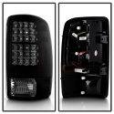 Chevy Suburban/Tahoe 1500/2500 00-06 LED Tail Lights - Black Smoke Spyder Auto
