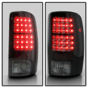 Chevy Suburban/Tahoe 1500/2500 00-06 LED Tail Lights - Black Smoke Spyder Auto