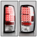 Chevy Suburban/Tahoe 1500/2500 00-06 LED Tail Lights - Chrome Spyder Auto