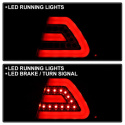Chevy Impala 2006-2013 LED Tail Lights - Black Spyder Auto